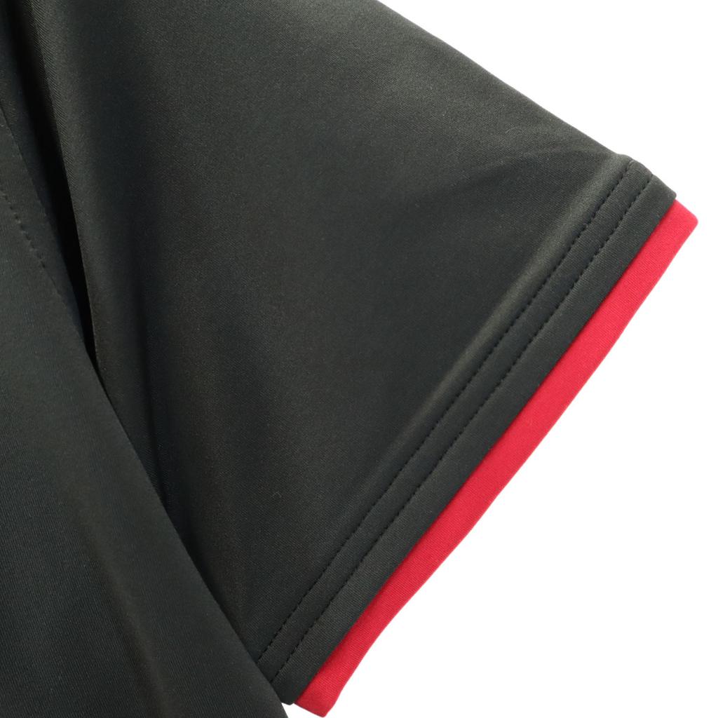 unused adidas golf Short sleeve Half zip shirt L/G Black series Women Used