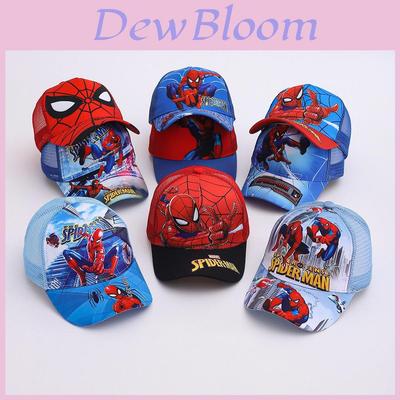 Childrens Cartoon Spider Man Baseball Cap With Breathable Polyester For Summer Outdoor Play