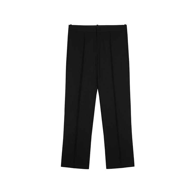 JNBY Spring 2025 100% Wool Slim-Fit Cigarette Pants