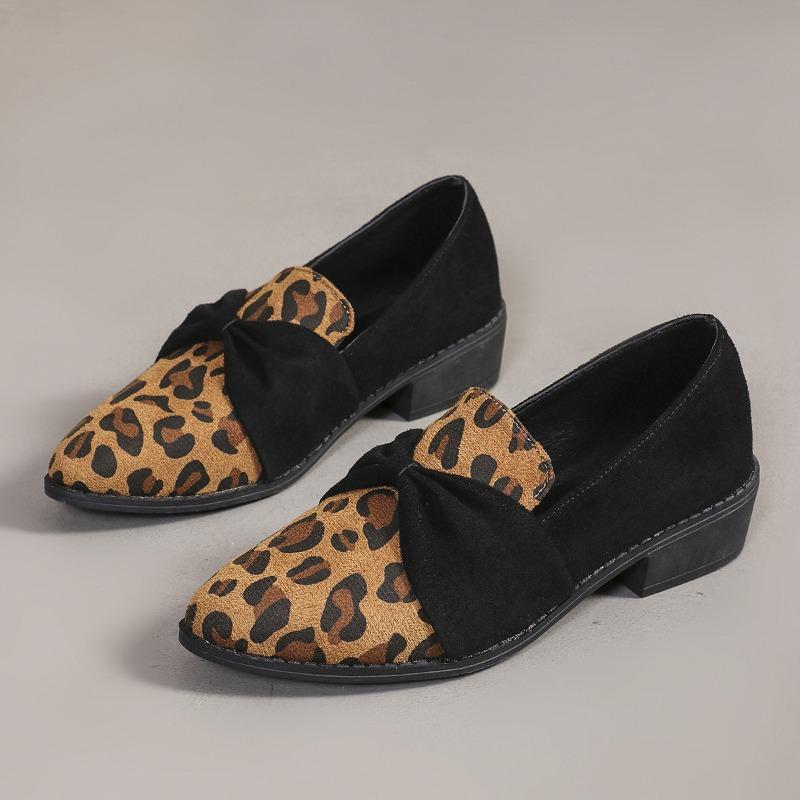 Autumn Large Size Single Shoes Women's New Flying Woven Shallow Mouth Chain One Pedal Outer Wear Casual Flat Shoes