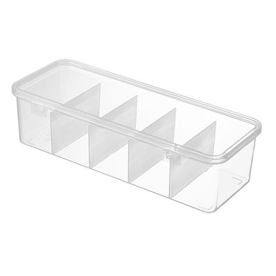 5 Compartment Hair Accessories Organizer Multifunctional Hair Band Hairpin Storage Box for Girls