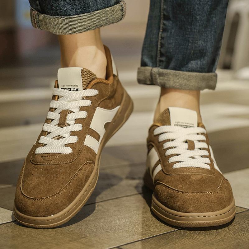 22 spring new German training shoes trendy casual shoes leather comfortable board shoes