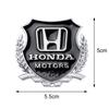 DNFC9 2pcs 3D Car Body Emblem Metal Stickers Trunk Window Decal For Honda Mugen Jazz Fit CRV Civic Type R Accord Odyssey Accessories