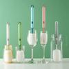 Detachable Sponge Cleaning Brush Long Handle Design Safely Removes Stubborn Stains From Cups Baby Bottles Kitchenware
