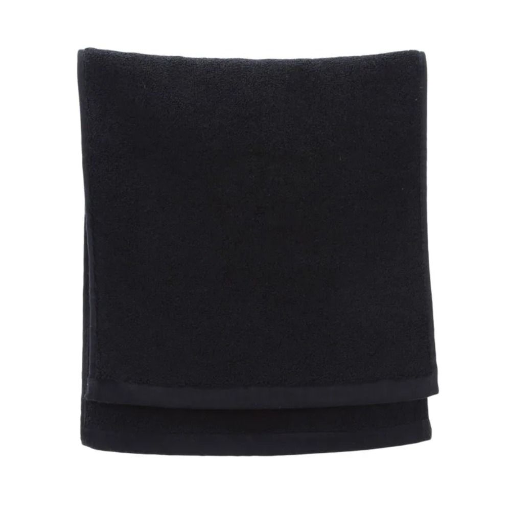 Thick Shower Face Towels Black Household Towel Bathroom Accessories Bath Towel Sports
