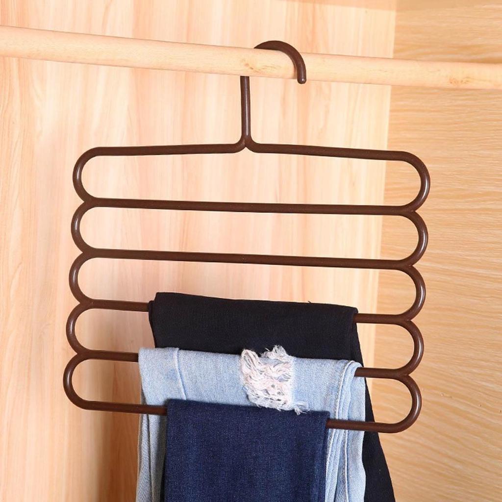 Cheap Pants Hangers Holders Clothes Towels Clothing Apparel Fivelayer