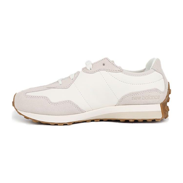 New Balance Nb 327 Minimalist Sports Comfortable Low Top Kids Running Shoes Kids Running Shoes Off-White GS327WS