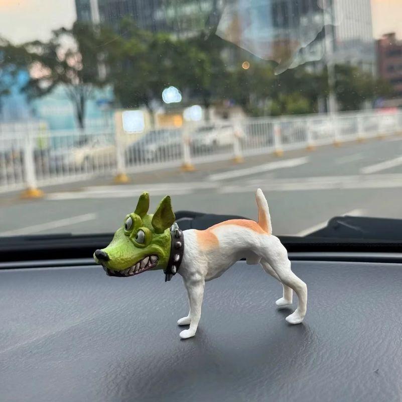 Japanese animation The Mask Dog Dynamic Figure Feature Peripheral Spooky Entertaining Item Figure Desk Accent Collectible Ride Ornament Original Token