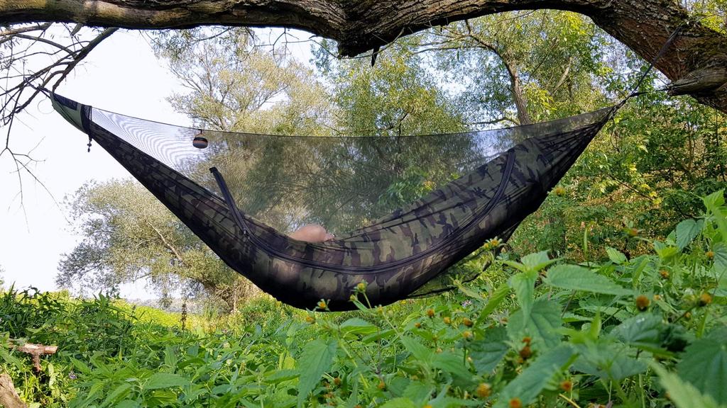 BUSHMEN travel gear Hammock Mosquito Net, Official Japanese Product (JUNGLE)