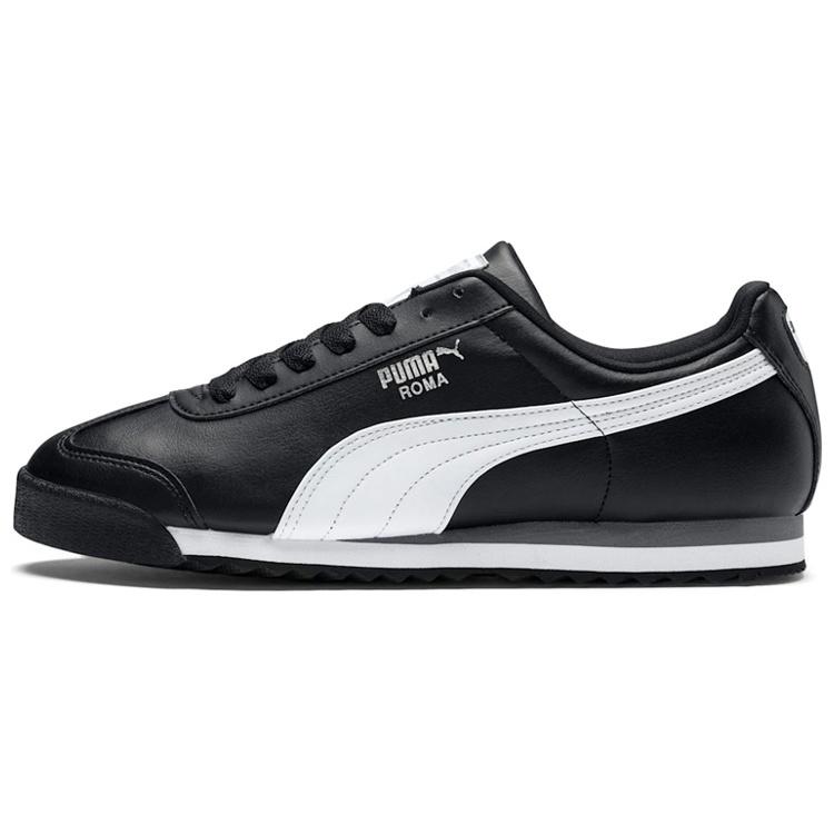 PUMA Roma Basic Black White Men s 353572-11 EU 36