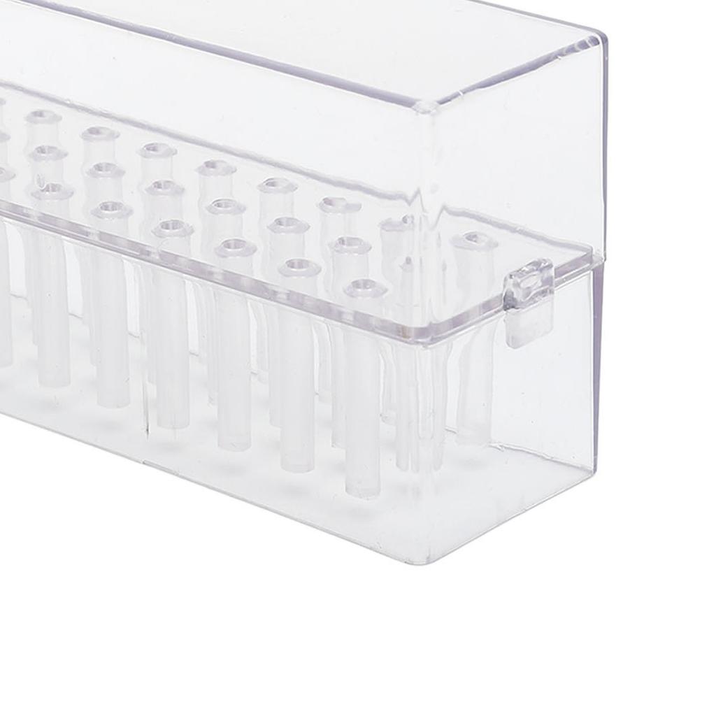 Suport pentru burghie pentru unghii Suport profesional cu 30 de găuri pentru burghie pentru unghii, cutie de afisaj organizator