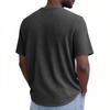 Men's Collar Color Short Sleeve Round Neck T-shirt