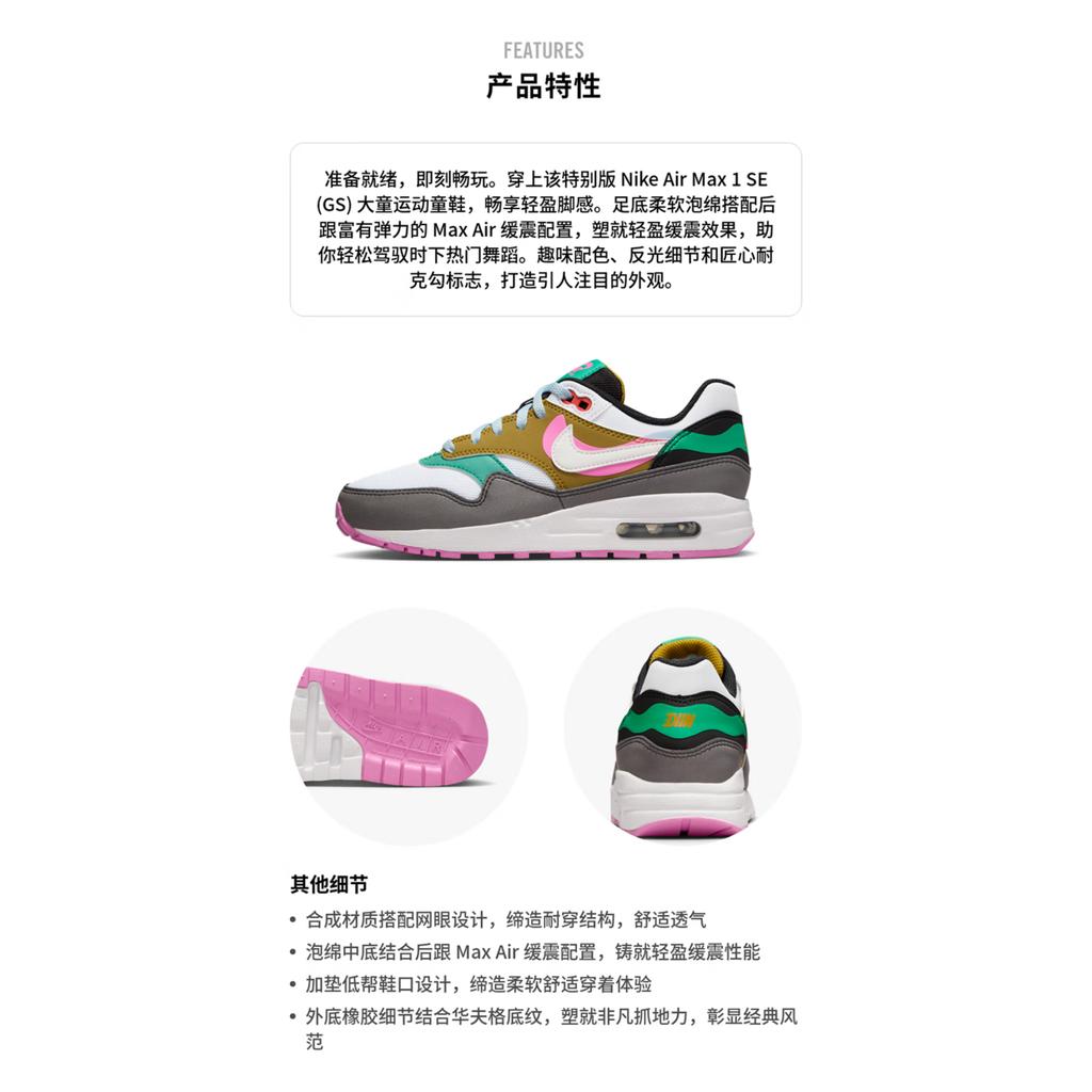 Nike Air Max 1 SE Dance GS FJ3286-001