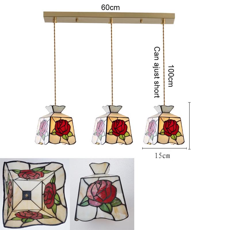 Vintage Edison Switch Pendant Light Crystal Glass Shade Loft Bar Hanging Ceiling Lamp For Kitchen Dining Room Bedroom Chandelier