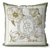 New Nordic Retro Green Geometric Pillow Cover American French Light Luxury Home Sofa Bedside Pillowcase Home Decoration