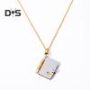 Book Pendant Necklace Women's Sweater Chain Necklace Opening And Closing Book Dangle Jewelry Accessory for Dating Daily Wear Banquet