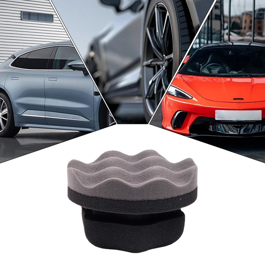 Tire Glazing Sponge - Car Wash Applicator, Auto Polishing Pad | Multipurpose Sponge