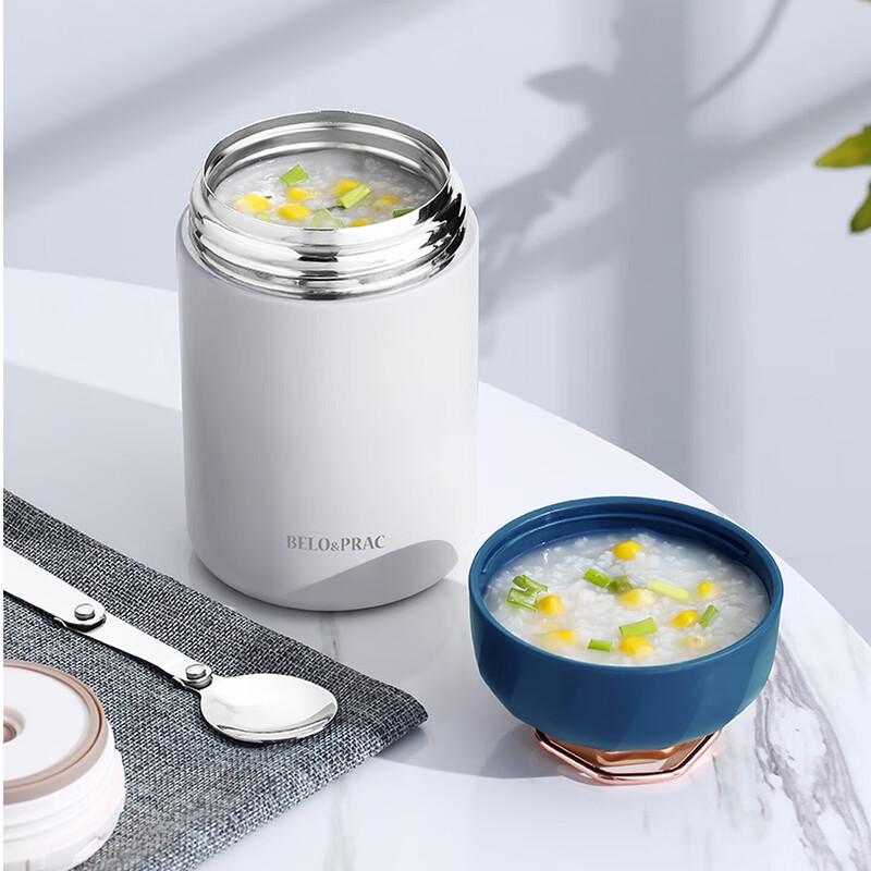 BELOPRAC Stainless Steel Insulated Food Jar