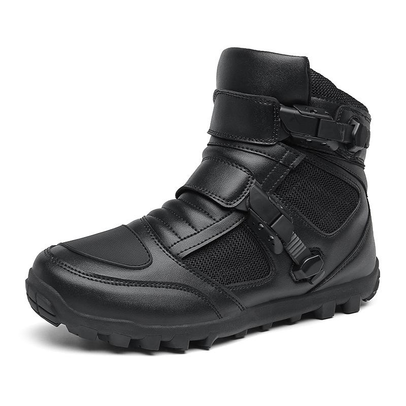 JC-490 Men s Motorcycle Riding Shoes - All-Season Off-Road Racing Boots 43