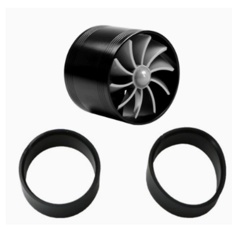 Tek Taraflı Araba Hava Girişi Turbo Benzin Yakıt Tasarruf Sağlayan Fan Turbo Süperşarj Türbin Motoru Turboşarj Güç Modifiye Aksesuar