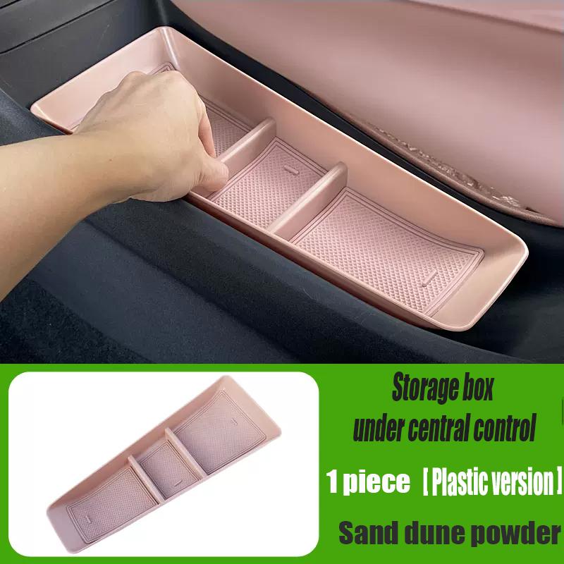 For BYD Seagull Dolphin Mini 2025 2024 Storage Box Under Central Control Layered Storage Box Storage Box Under Armrest Box