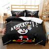 Cute Bubu Duvet Case Pillowcase Bedding Set, Comfortable Breathable Sheet, Single, King, Queen, Luxury Birthday Gift