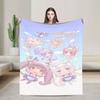 Anime N-Nekopara Stuff Blanket Ultra-Soft Coral Fleece Plush  Throw Blankets Relax Rug Piece