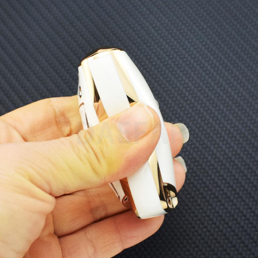 Key Case Cover for VW Golf 7 GTI POLO Touran Tiguan Skoda Octavia Rapid Kodiaq Fabia Seat Ibiza Leon Ateca Arona T-Cross T-Roc