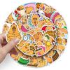50 Capybara Doodle Cartoon Animal Kapibala Guka DIY Suitcase Stickers Waterproof