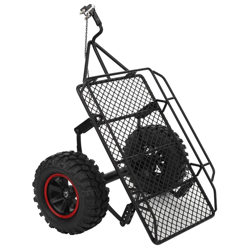 Metal RC Trailer Hopper Frame Upgrade Accessory Fit for Axial Trx 4 RC Car Model