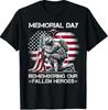 Remembering Our Fallen Heroes Patriotic Us Flag T-Shirt