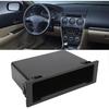 Dash Radio Storage Box,Single Din Storage Bag Multi-Functional Dashboard Storage Bag Car Stereo Blank Board Stereo Bracket