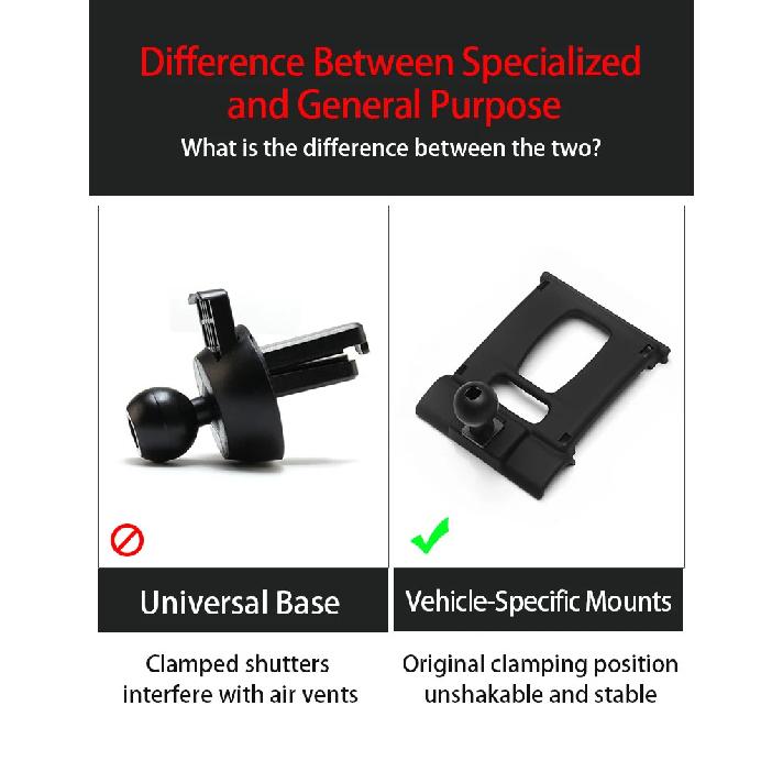Car Mobile Phone Holder Navigation Bracket Dedicated Base For BMW X5 X6 X3 X4 3GT X1 X2 X7 1 3 5 7 Series Car Air Outlet Bracket