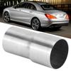   Stainless Steel Exhaust Pipe Connector Tube Adapter Reducer Modified Part