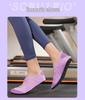 Sapatos Antiderrapantes Femininos para Yoga e Pilates Indoor - Sapatos Esportivos de Ballet e Pular Corda com Solado Macio