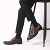 Men's Dress Shoes Crocodile Leather Oxford Shoes Lace-up Business Leather Shoes Plus Size Wedding Shoe Brogue Office Formal Shoe