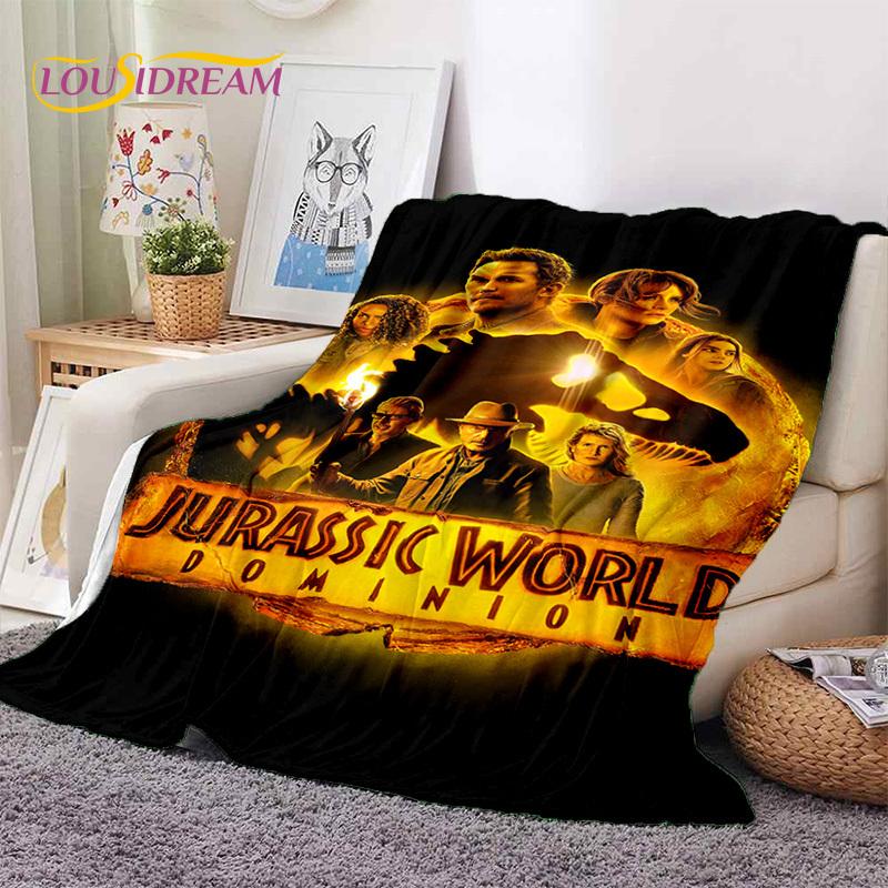 3D Cartoon Jurassic Park Dinosaurier Dino Weiche Flanelldecken, Überwurf Decke Bequeme Decke für Picknick Betten Zuhause Schlafzimmer Kinder