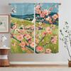 Oleander Blackout Living Room Curtain Tiebacks Kitchen Curtains Salon 2 Pieces Partition Window Curtains On Offer Free Shipping