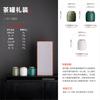 Ceramic small tea can gift box packaging tea can packaging box empty can black tea green tea broken silver high-end tea packaging