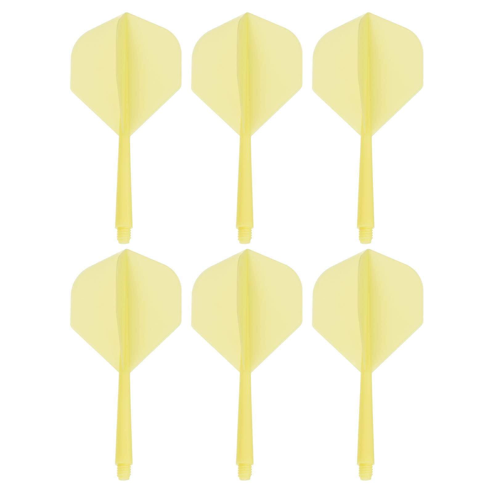 

PATIKIL Lightweight Dart Flight Set (6-Piece, Yellow) with Integrated Dart Shaft and Flights