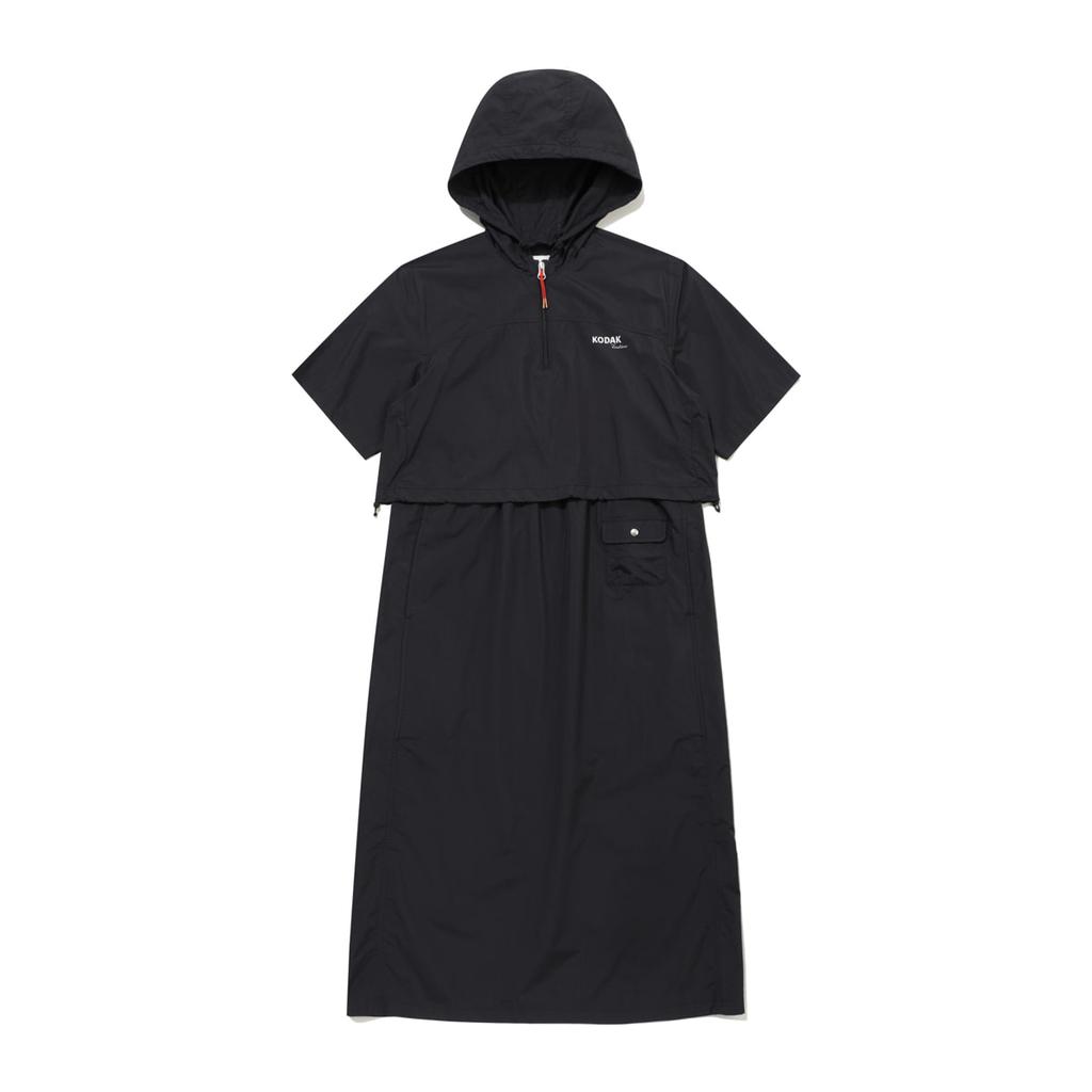 Kodak Breeze Pop Cool Hooded Dress Women Black
