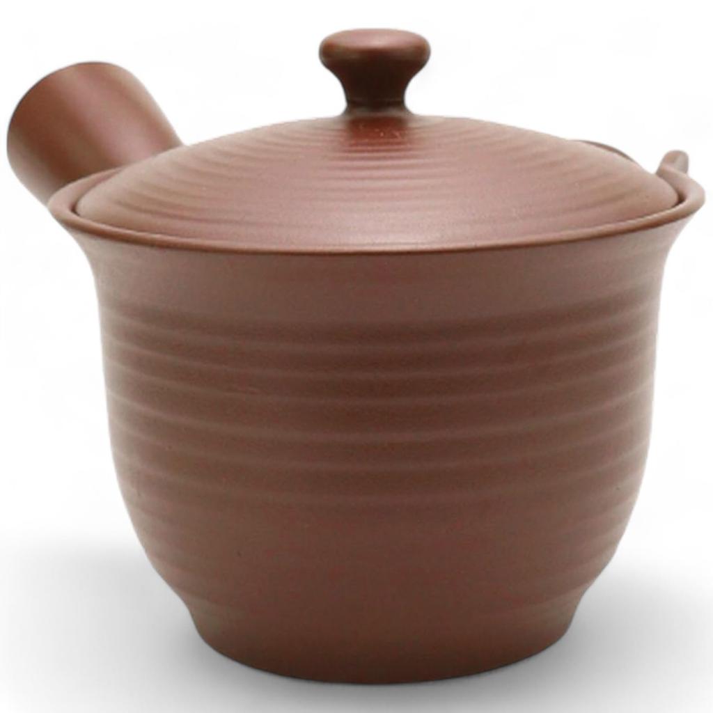 Nostalgia Tokoname Basket Mesh Teapot with Tea Made in Japan J-kitchens Showa-era Pot, Ware, Strainer, 430cc,