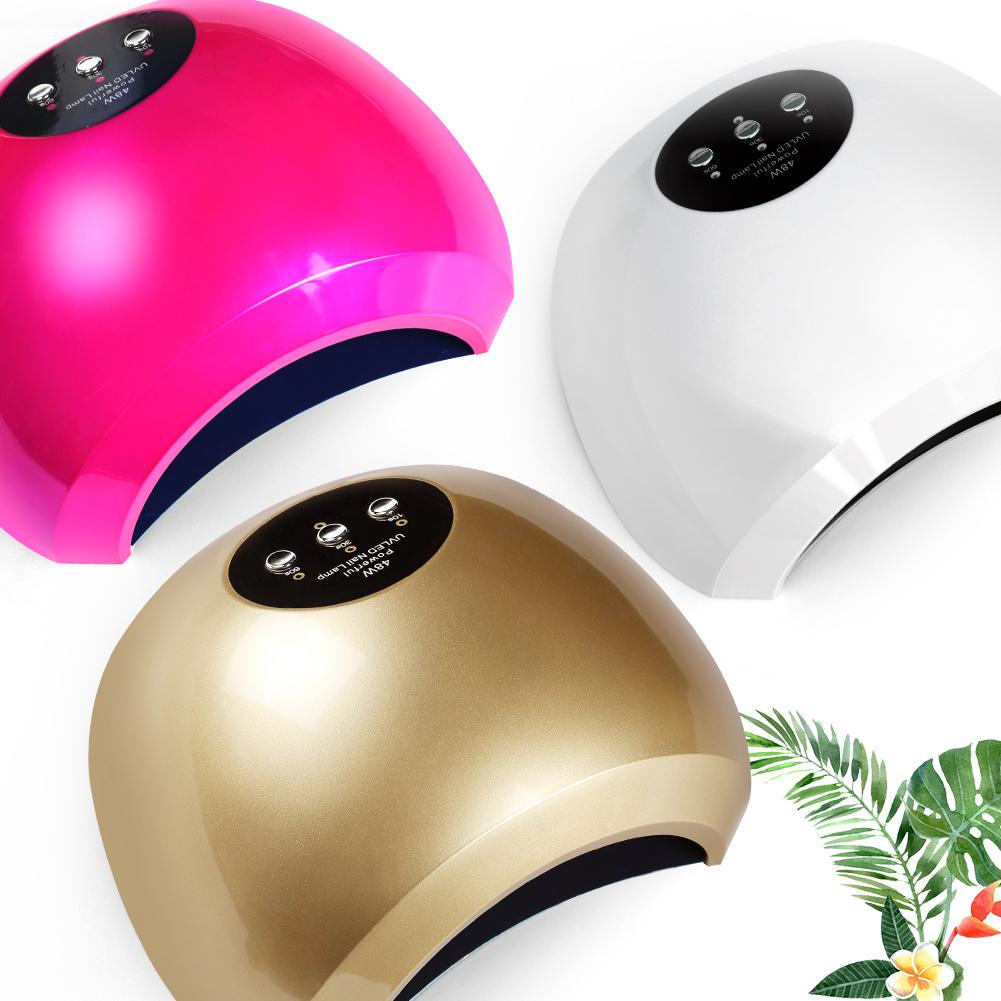 COSCELIA Nail Curing Lamp 48W LED Gel Polish Dryer Lamp with Timer Setting USB Light UV Gel Nail