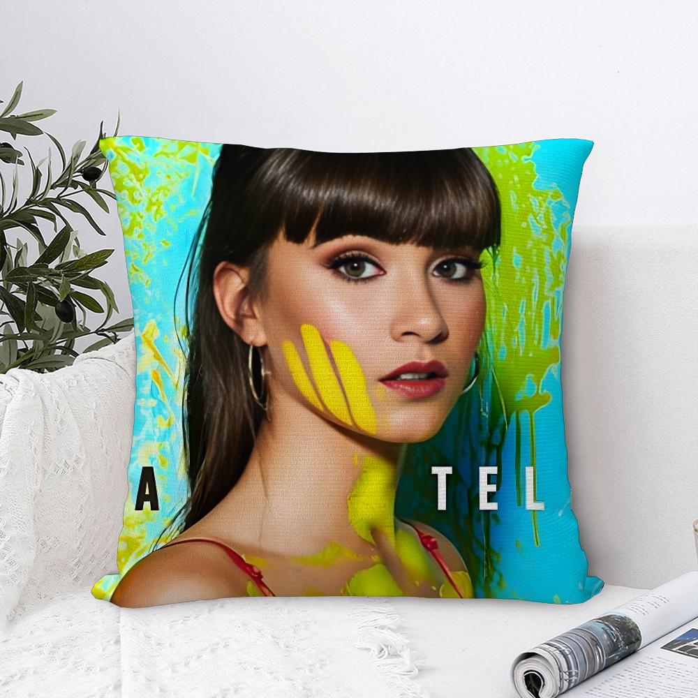 Singer A-Aitana O-Ocana Pillow Case Plush Fabric Soft Pillowcase Double Sided Print Sofa Cushion Cover Throw Pillow Cover