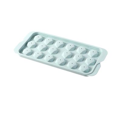Eiswürfelform Kreative Hausgemachte Eisform Gefriertablett mit Deckel für Cocktail Gefrierschrank Diamantenform