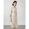 Women's Elegant Long-Sleeve Blazer Dress