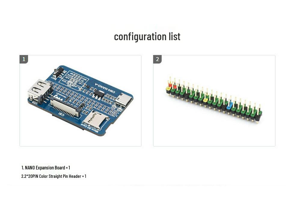 MicroSnow Type A Ultra-Mini Compute Module 4 Baseboard for Raspberry Pi CM4