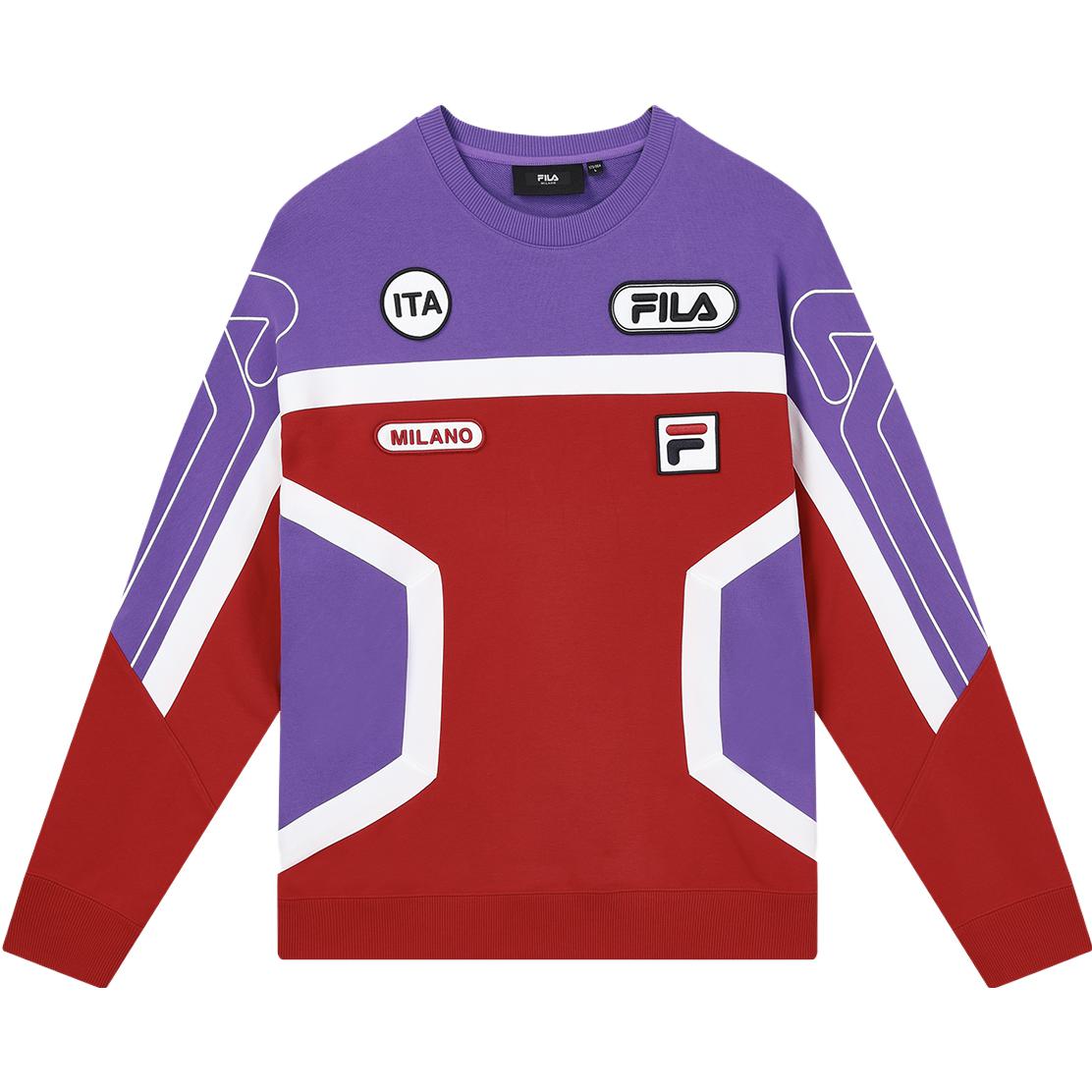 

Fila Milano Italian Luxury Sports Collection 2023 Осень Новый Пуловер Свитшот Мода Повседневный Круглый Вырез Вязаный Мужской свитшот F11M335203FRD L