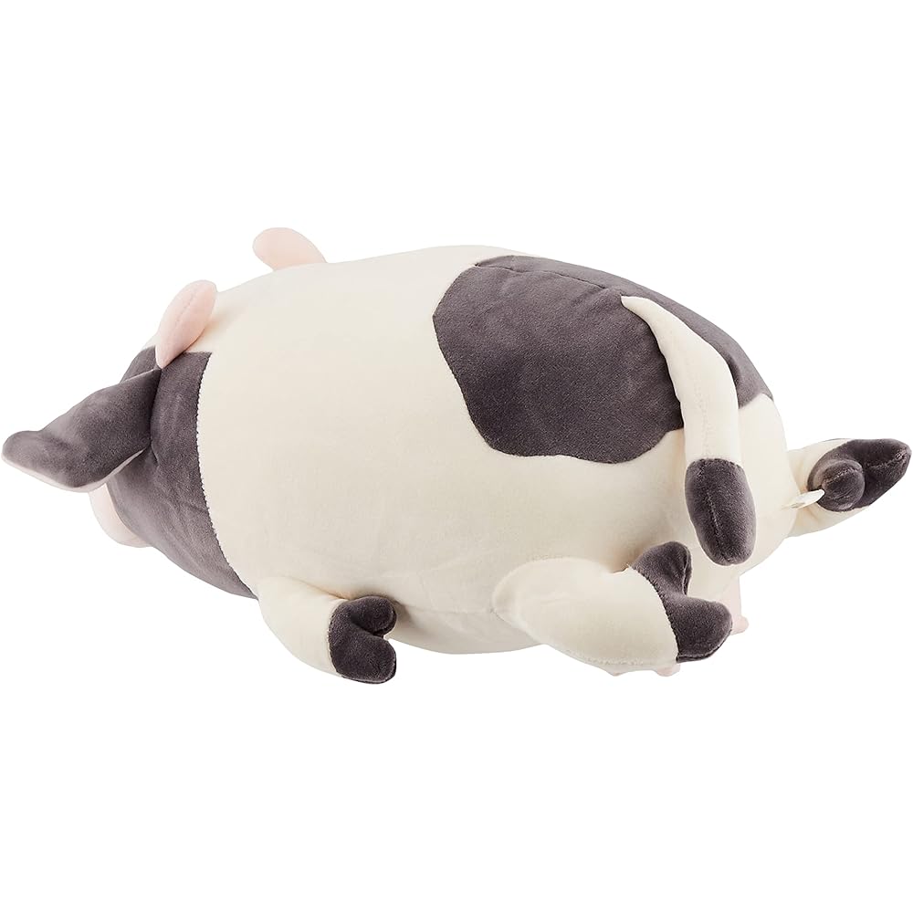 Ribuhato Bolster Cushion Marshmallow Animal Cow Molly 27cm Soft Plush Pillow