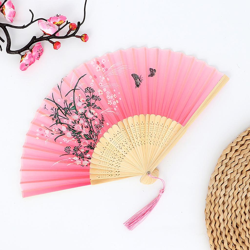 Antique Fan, Chinese Fan, Antique Folding Fan, Dance Fan